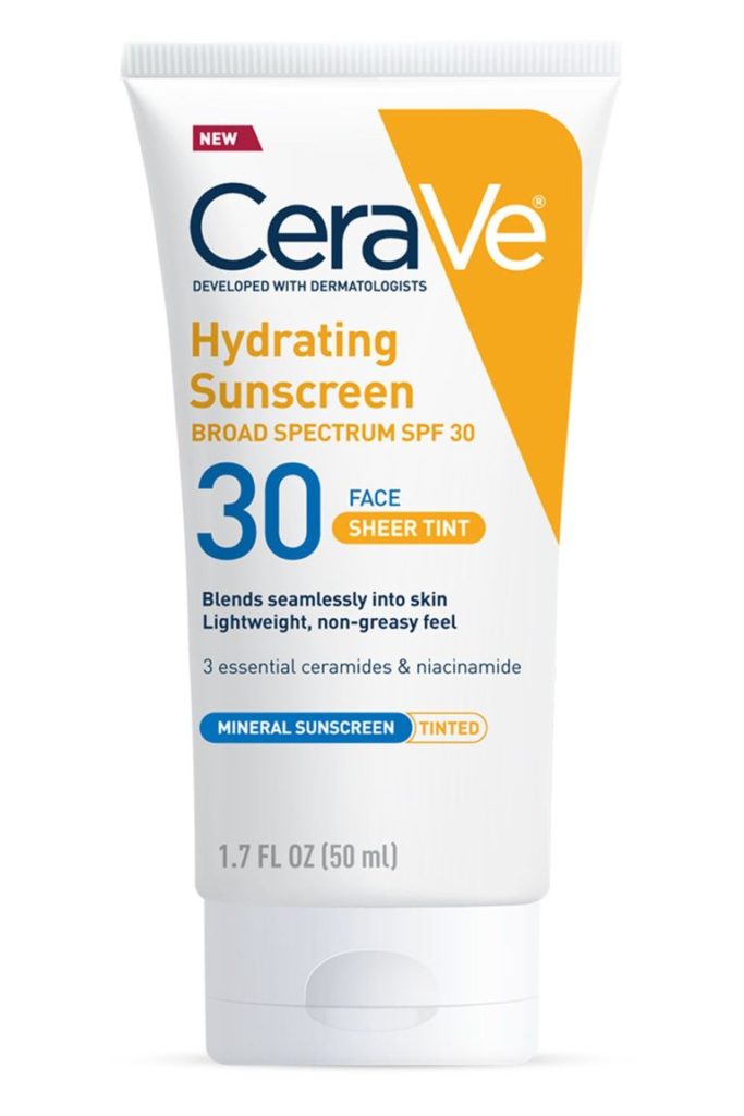 Hydrating Sunscreen SPF 30 Face Sheer Tint